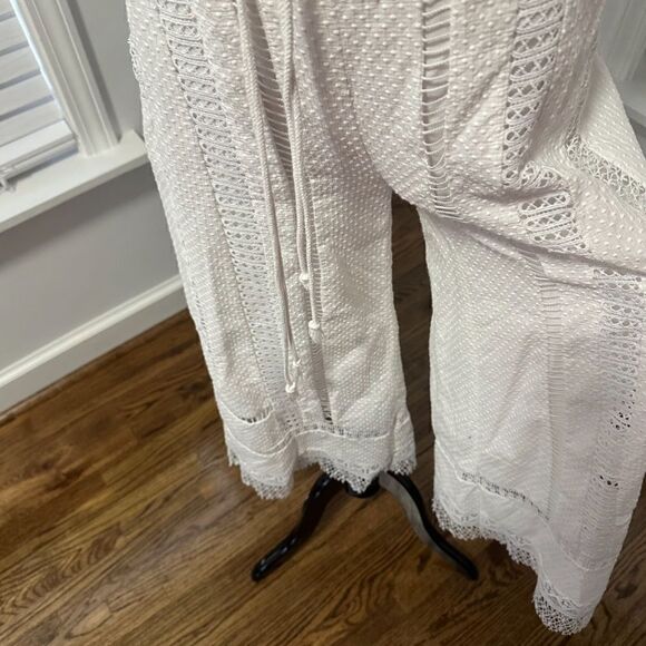 Free People Sydney Sky White Halter Jumpsuit Sz XS - Picture 5 of 6